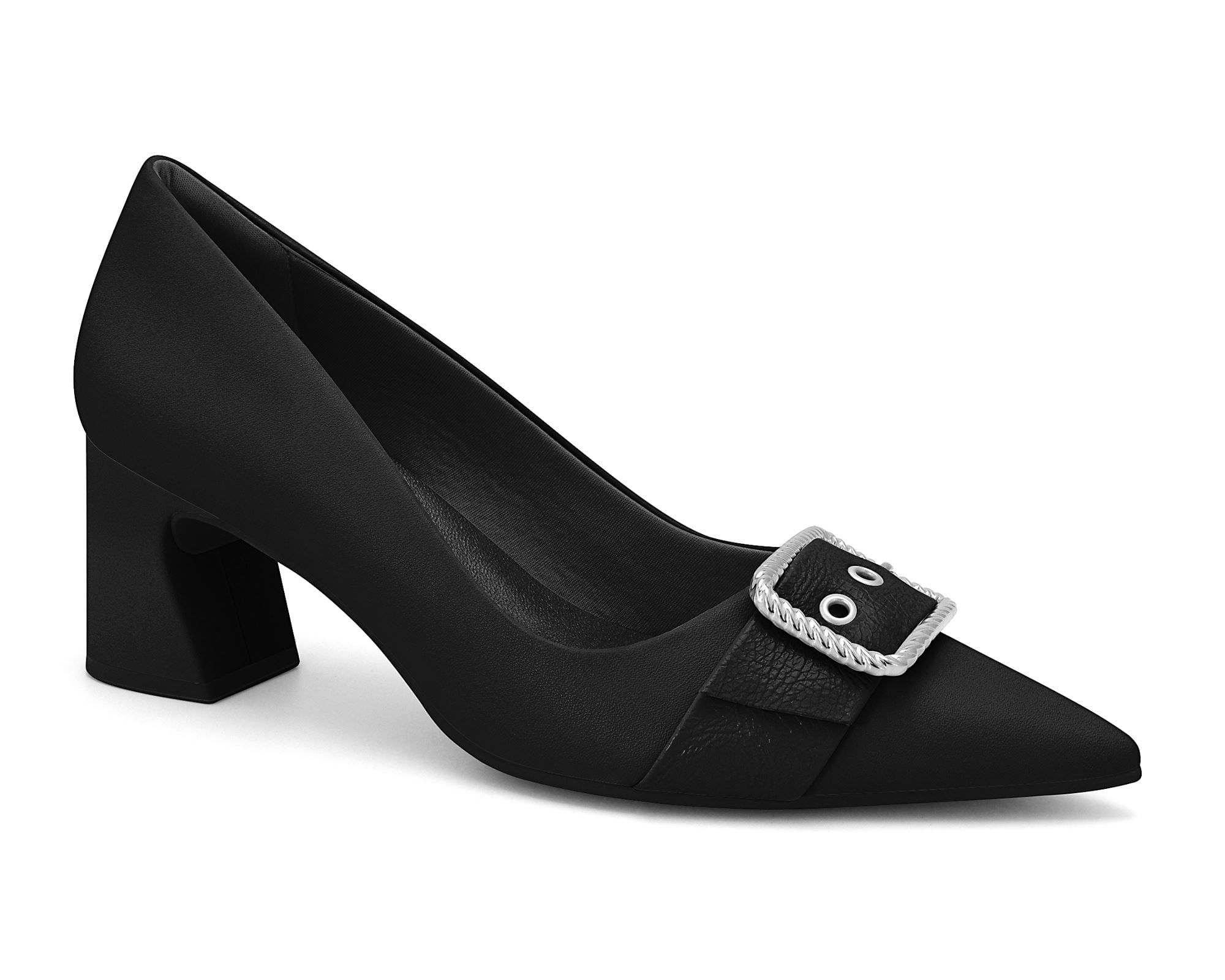 Sapato Scarpin Salto Grosso Ramarim Scarpin Scarpin Salto Bloco